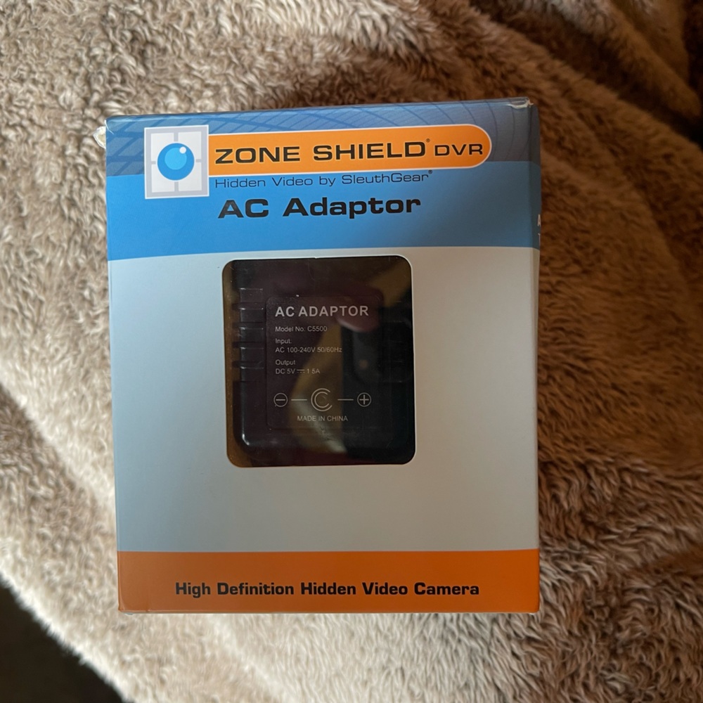 zone sheild  ez adaptor dvr with camera